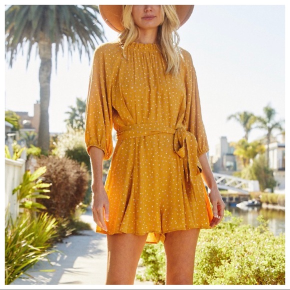 Absolutely beautiful spotty check print romper ❤️ - Picture 6 of 6